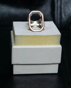 "Maison Margiela" octagon designed 2-way ring