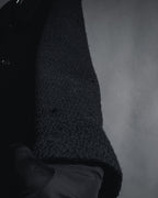 “JUNYA WATANABE” 97AW Textured wool single-breasted coat