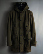 "Dior" 22AW Kim Jones design military detail hooded coat