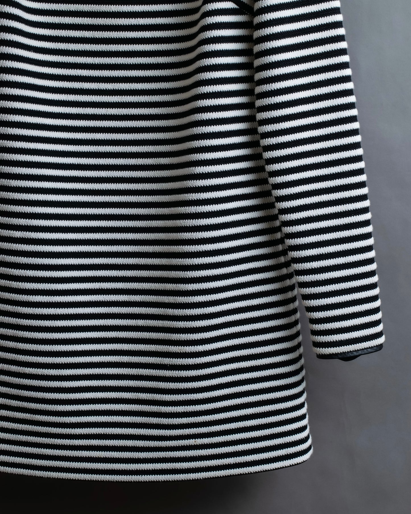 "T by Alexander Wang" Uniform striped ribbed knit pullover