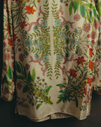 -SPECIAL- “GUCCI” 2015-2022 Botanical printed silk shirt