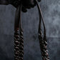 "PRADA" Brown leather chain shoulder bag