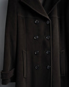 "MAX&Co." 90's Classic maxi-length angora mix long coat