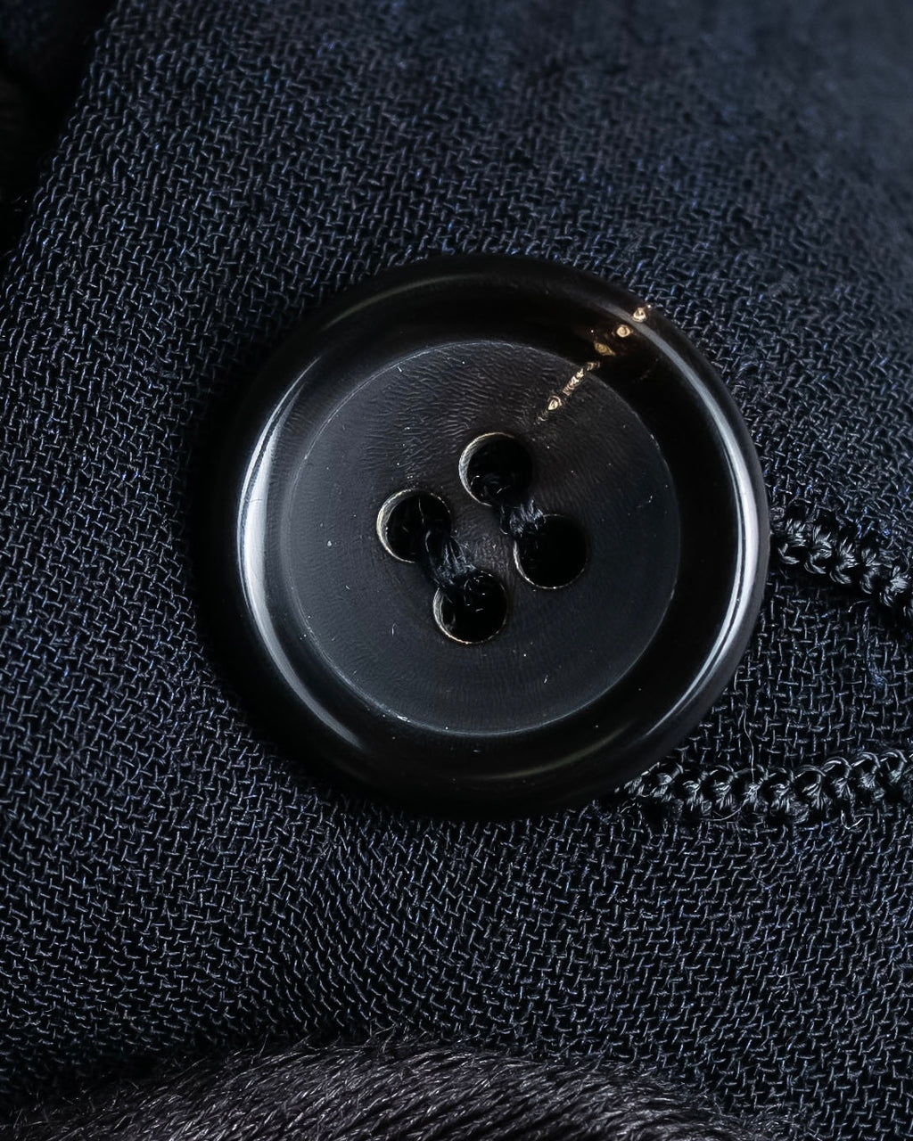 "COMME des GARCONS" 99SS sheer drape docking detail tailored jacket