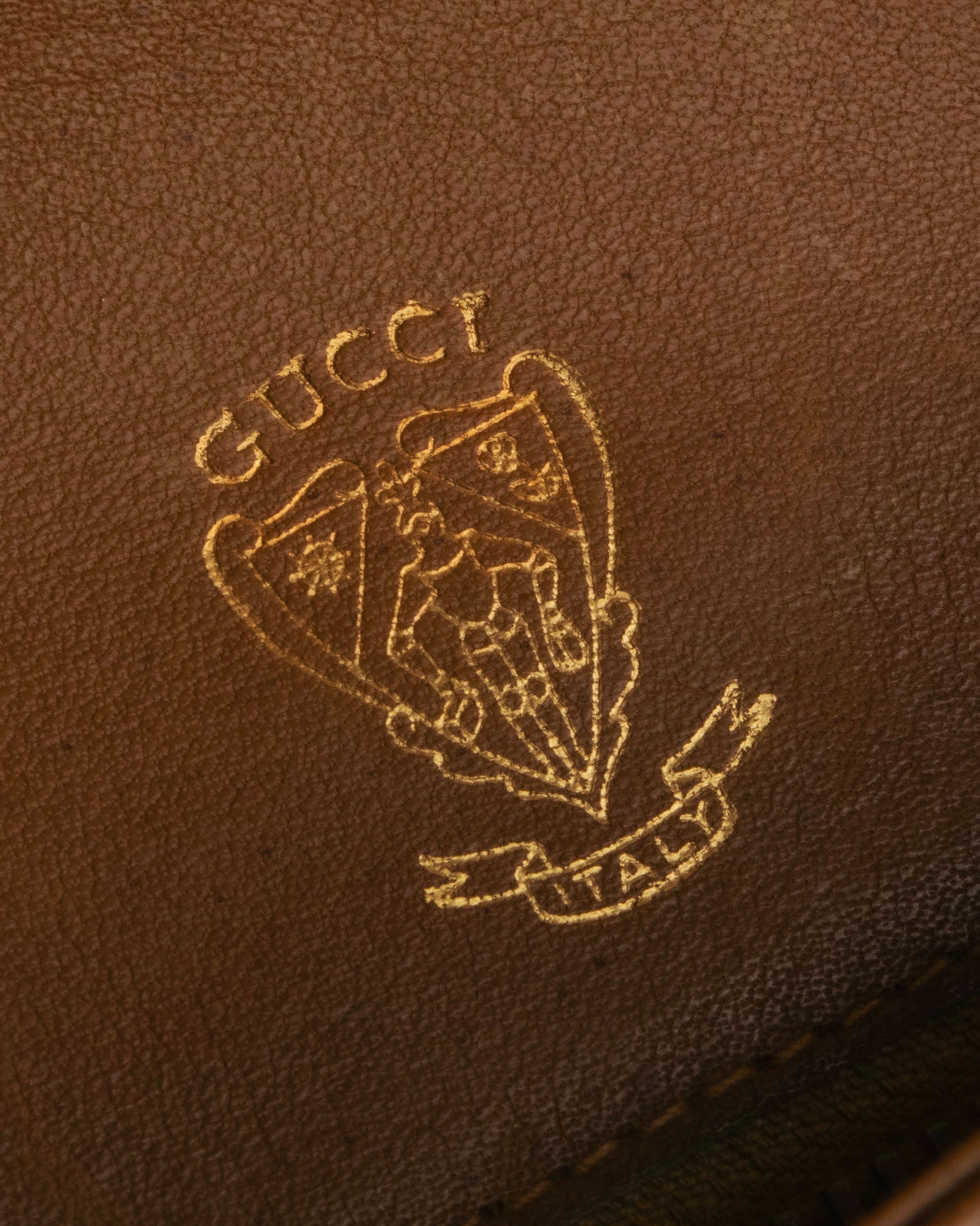 GUCCI (Gucci) - Micro GG Shoulder Bag - Brown - Old Gucci Vintage