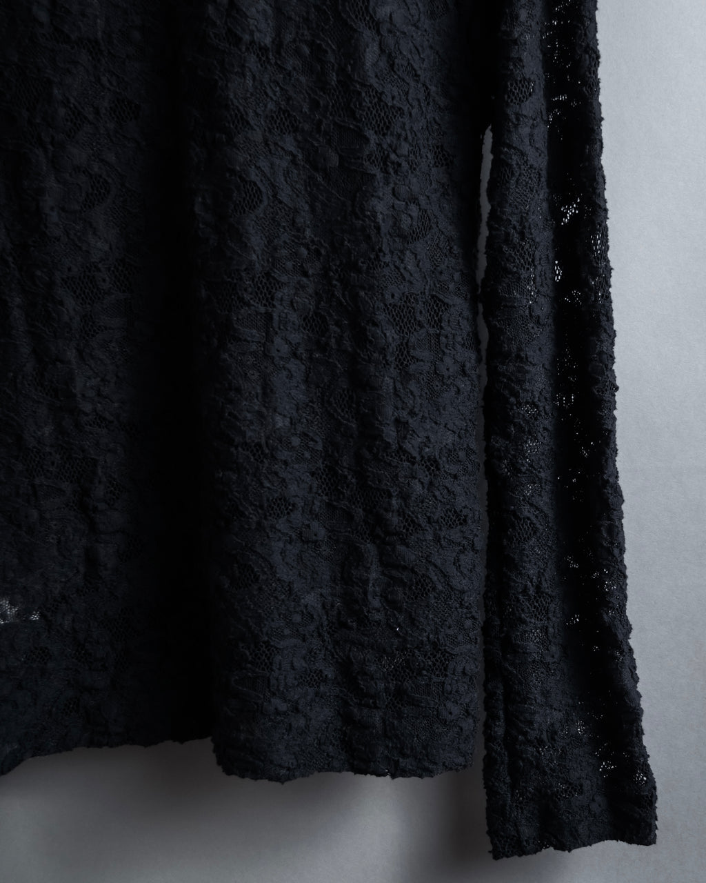 "COMME des GARCONS" 20SS Floral motif lace pullover