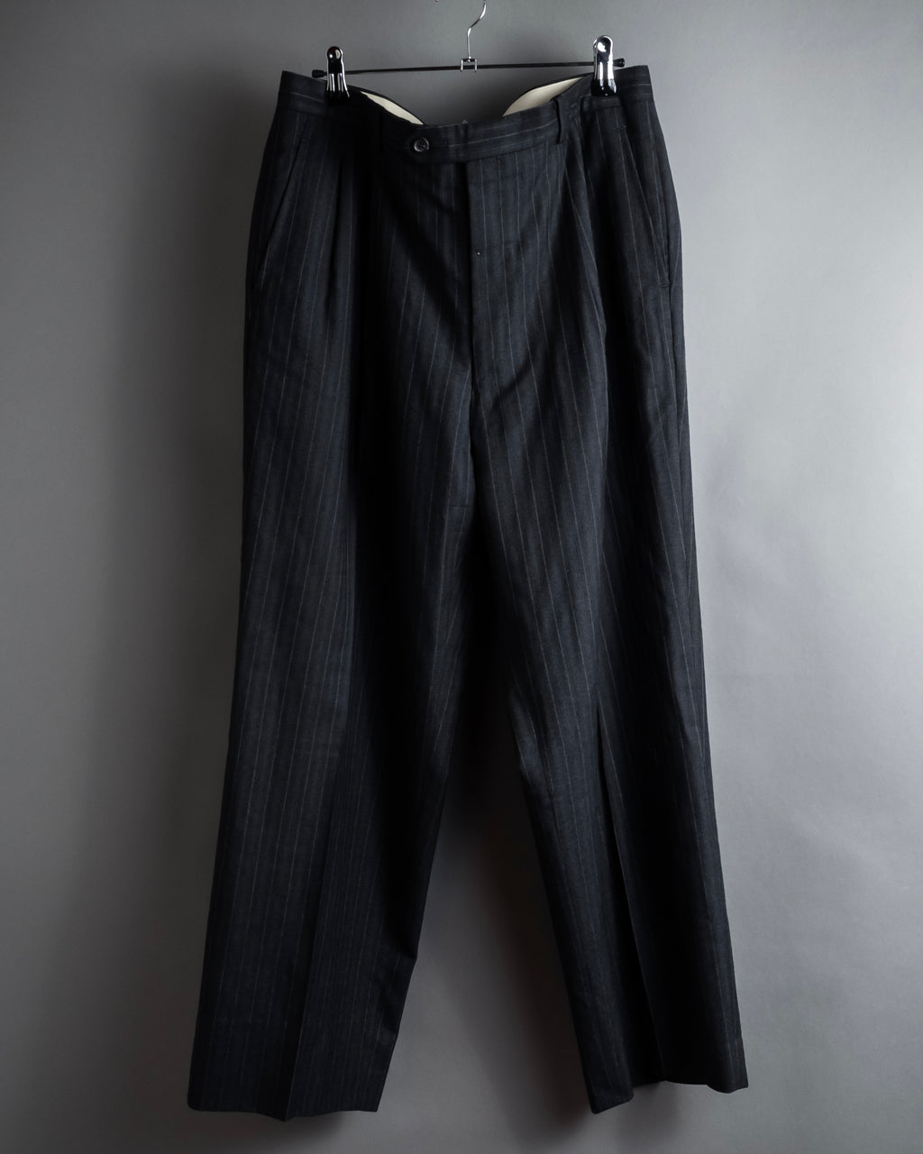 "Christian Dior" 90’s Pinstripe double breasted suit set up