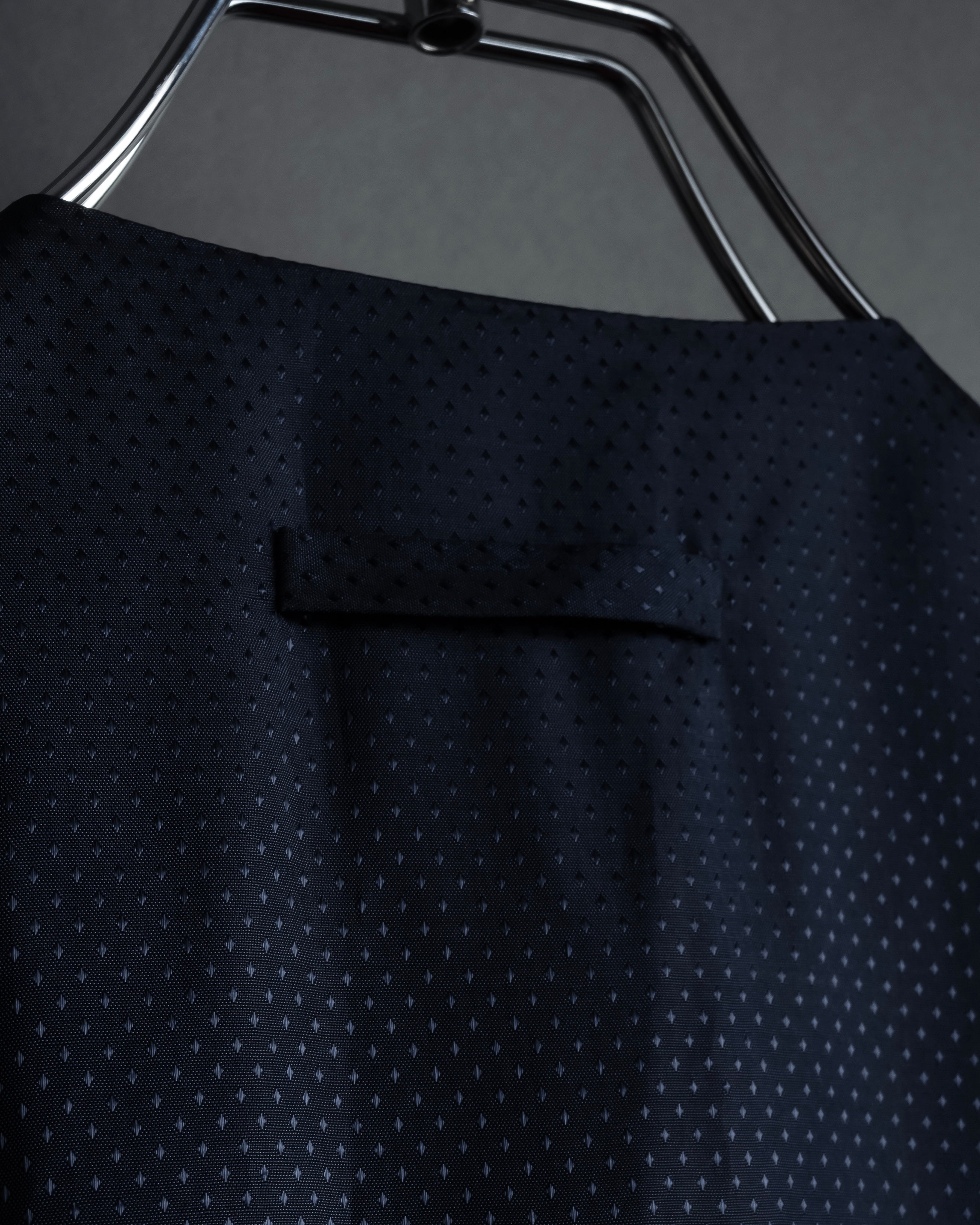 "JEAN PAUL GAULTIER" 90's Geometric lace design tailored vest