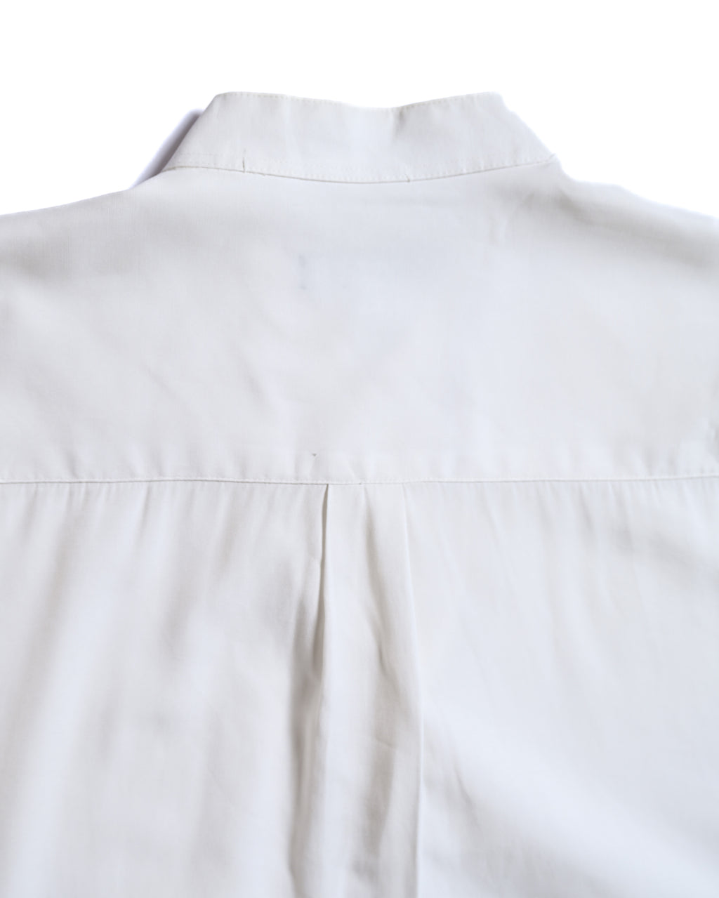 VINTAGE/ Band Collar Oversized Drape Shirt