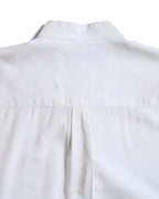 VINTAGE/ Band Collar Oversized Drape Shirt