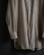 "CHRISTIAN DIOR MONSIEUR" 80's Marc Bohan design woven shirt