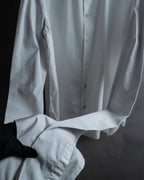 "MAISON MARGIELA" 17AW super long sleeve gimmick cotton shirt