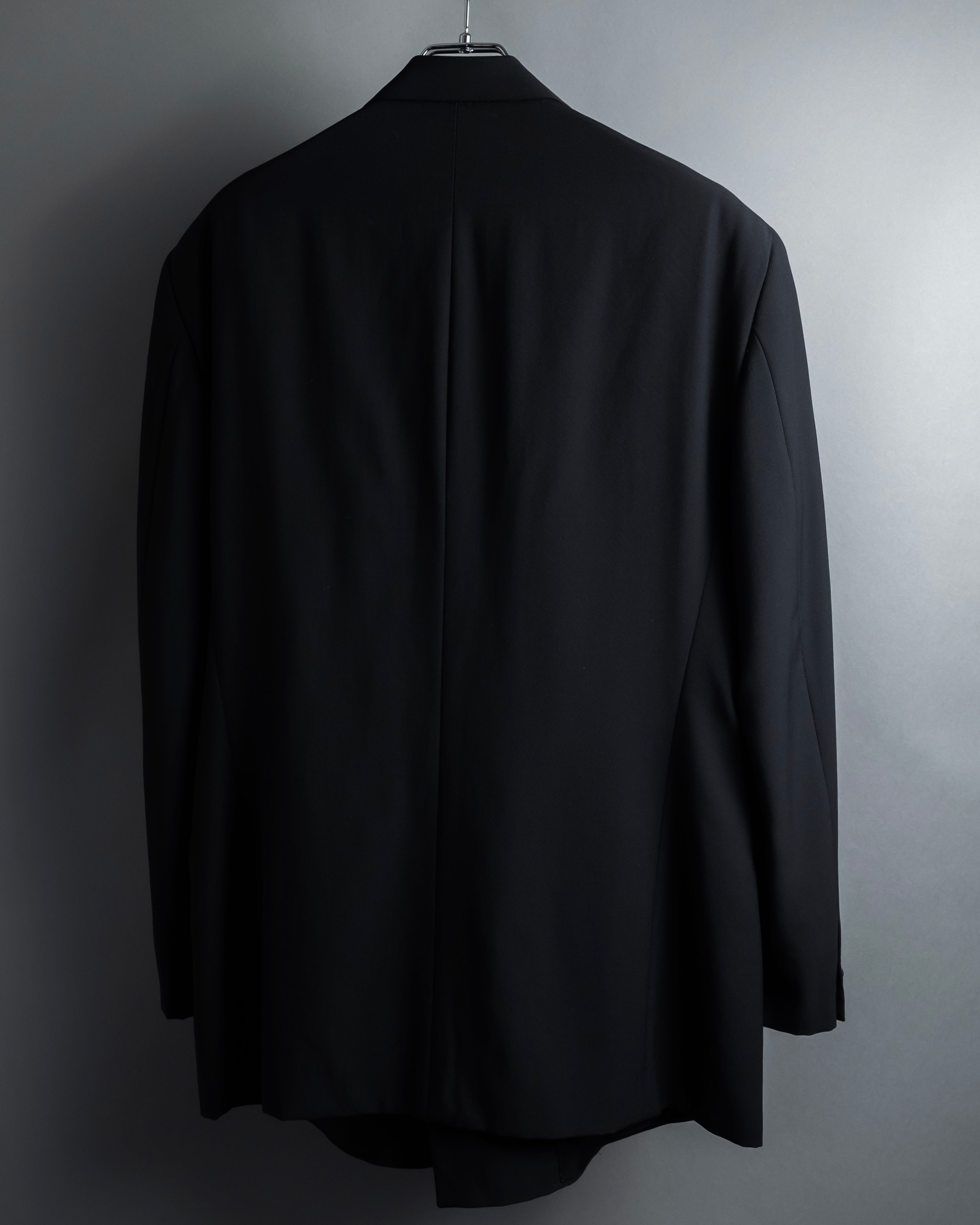 "GIORGIO ARMANI" Double-breasted classic tailoring set up