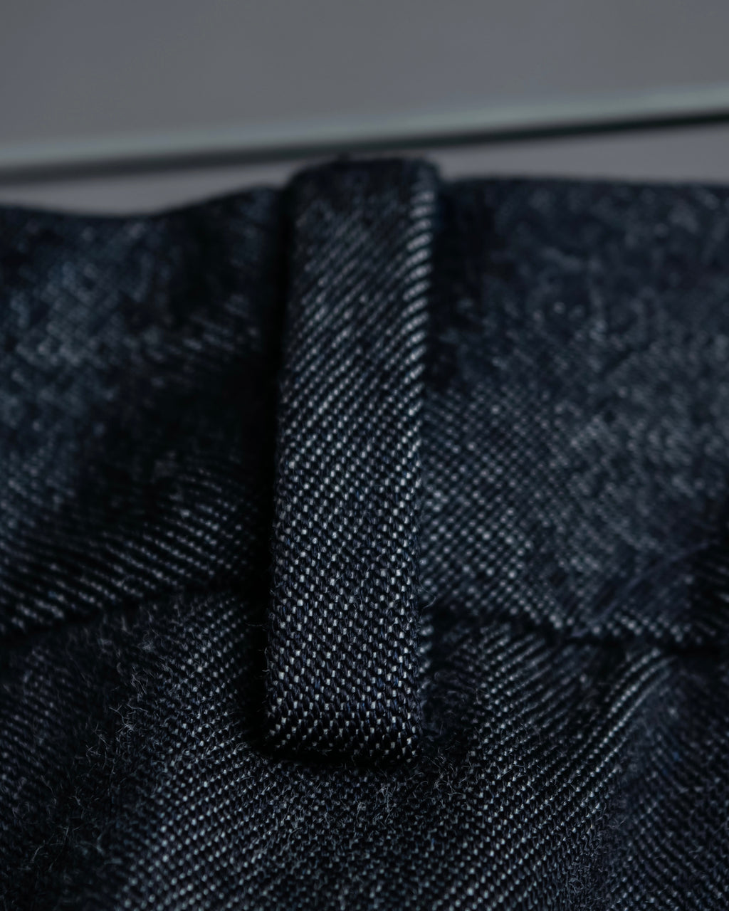 "PRADA" Wool cotton mix navy blue slacks