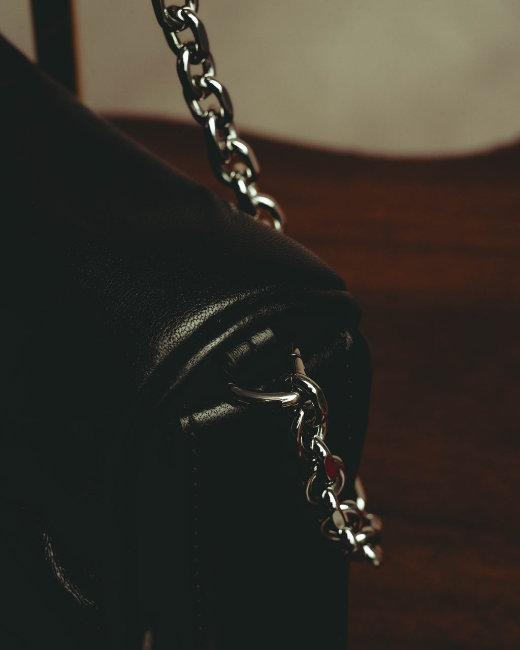 –SPECIAL– "Maison Margiela" 2020's Quilted leather chain shoulder bag