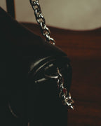 –SPECIAL– "Maison Margiela" 2020's Quilted leather chain shoulder bag