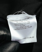 "GUCCI" 00's Black uniform long sleeve shirt