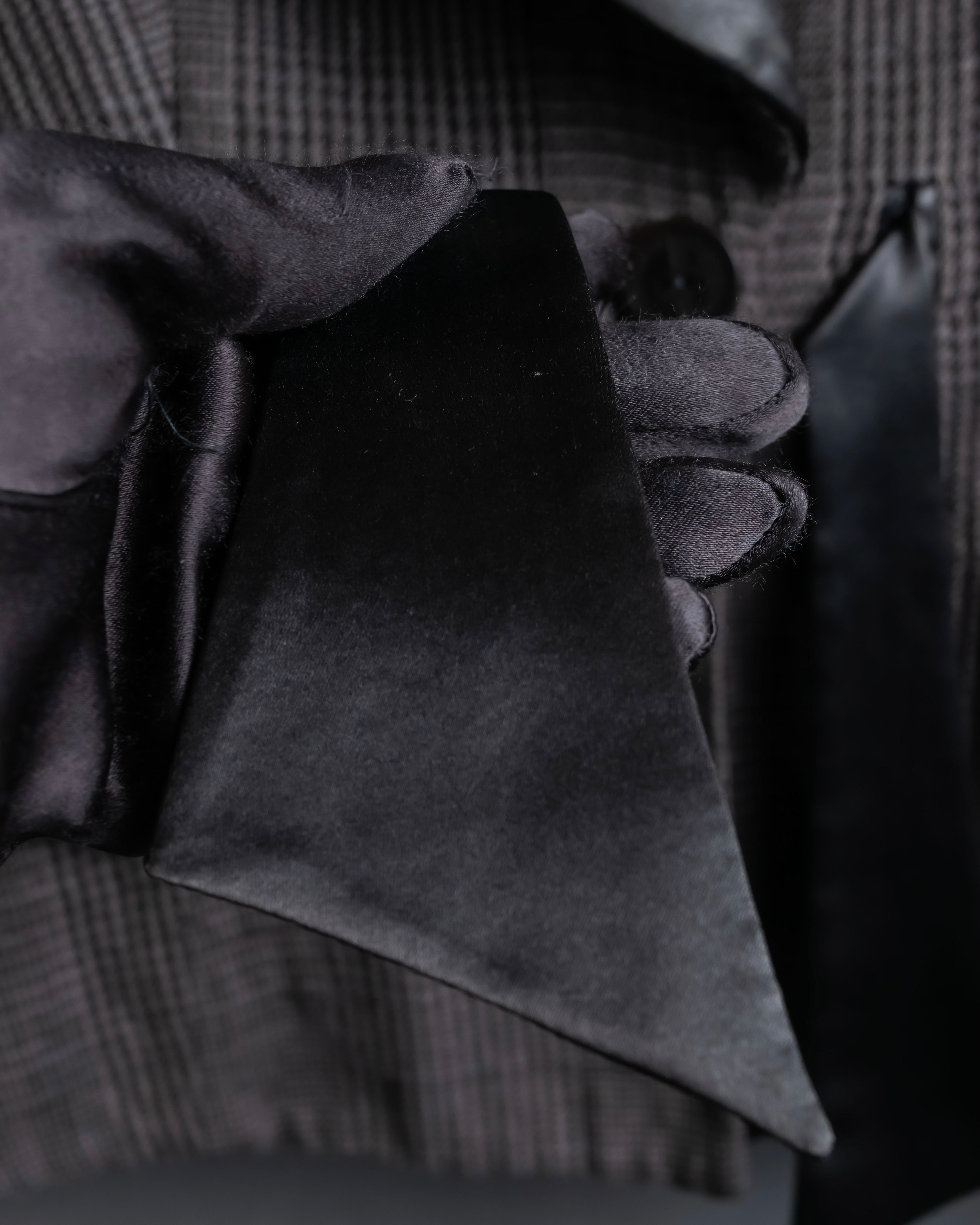 "GIORGIO ARMANI" Drawstring tailored jacket