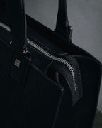"Salvatore Ferragamo" Late 90’s Gancini embossed leather tote bag