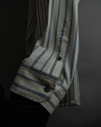 "GUCCI" Diamond jacquard striped shirt