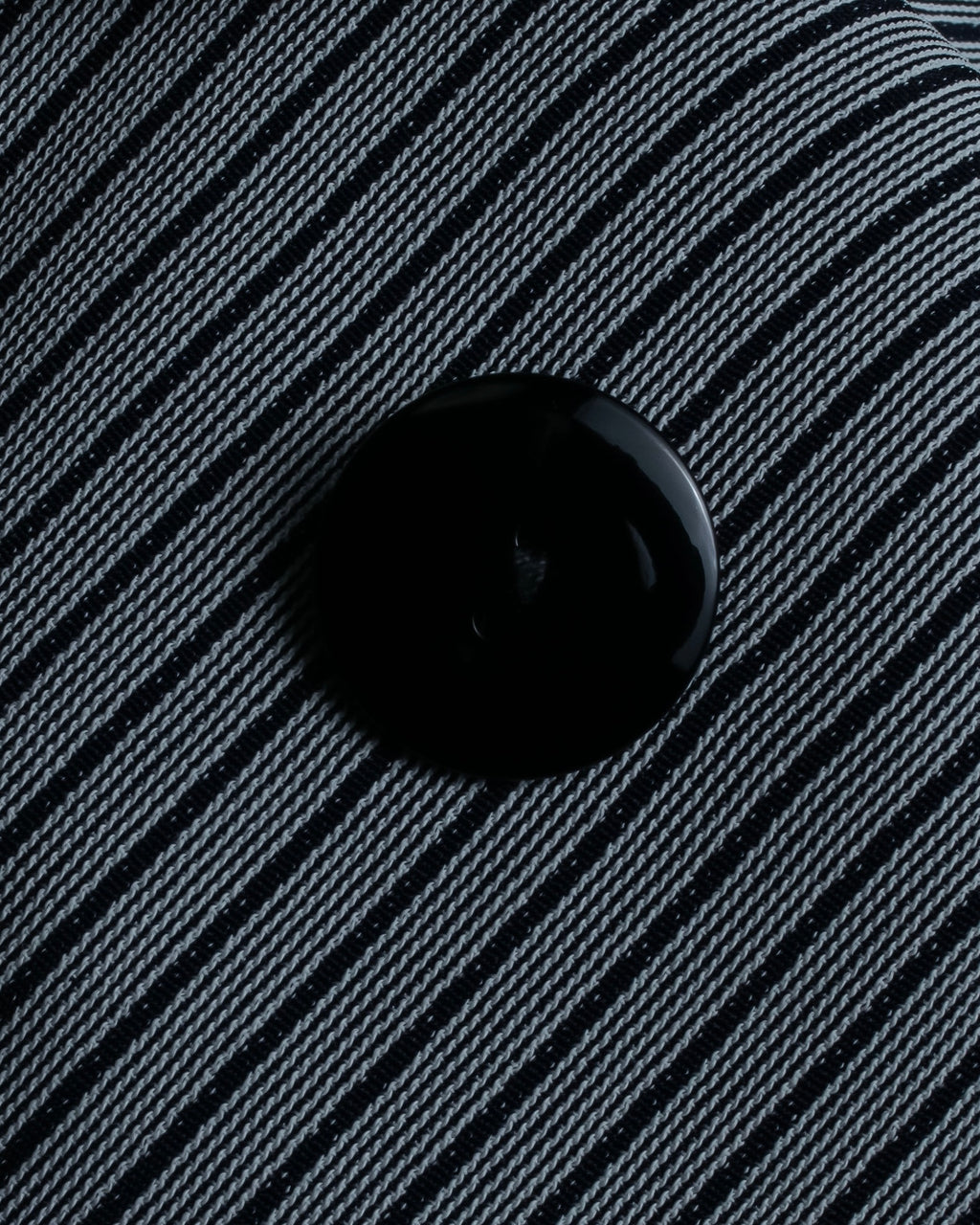 "Christian Dior" Pinstripe collarless jacket