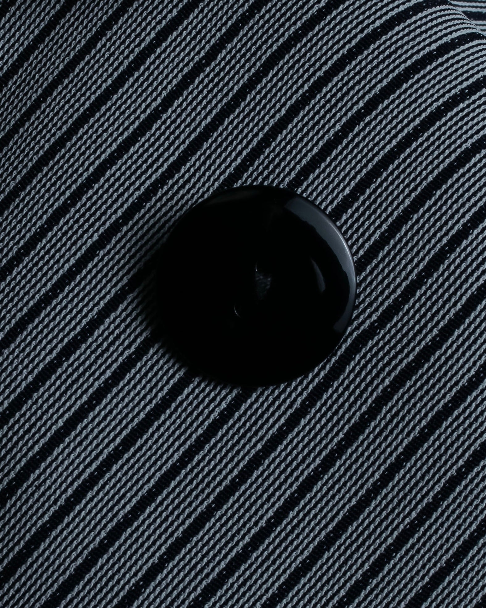 "Christian Dior" Pinstripe collarless jacket