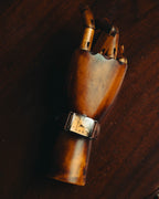 “EMPORIO ARMANI” Late 90’s-early 10’s Art deco rectangular leather strap watch