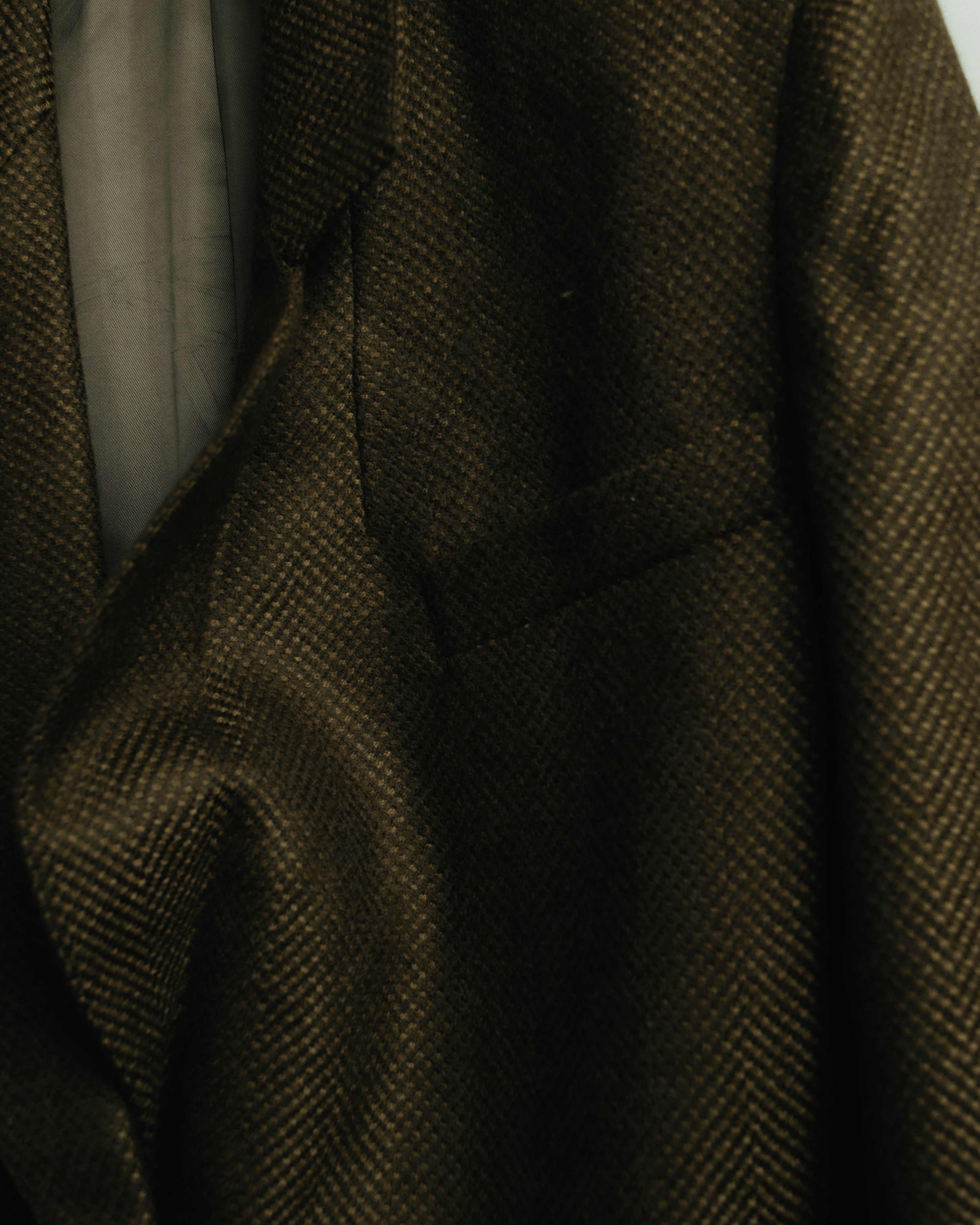 "MISSONI DONNA" 90's Textured knit tailored jacket