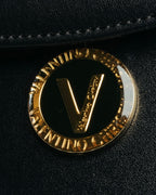 “VALENTINO CHRISTY” 80’s-90’s Pearl chain formal handbag