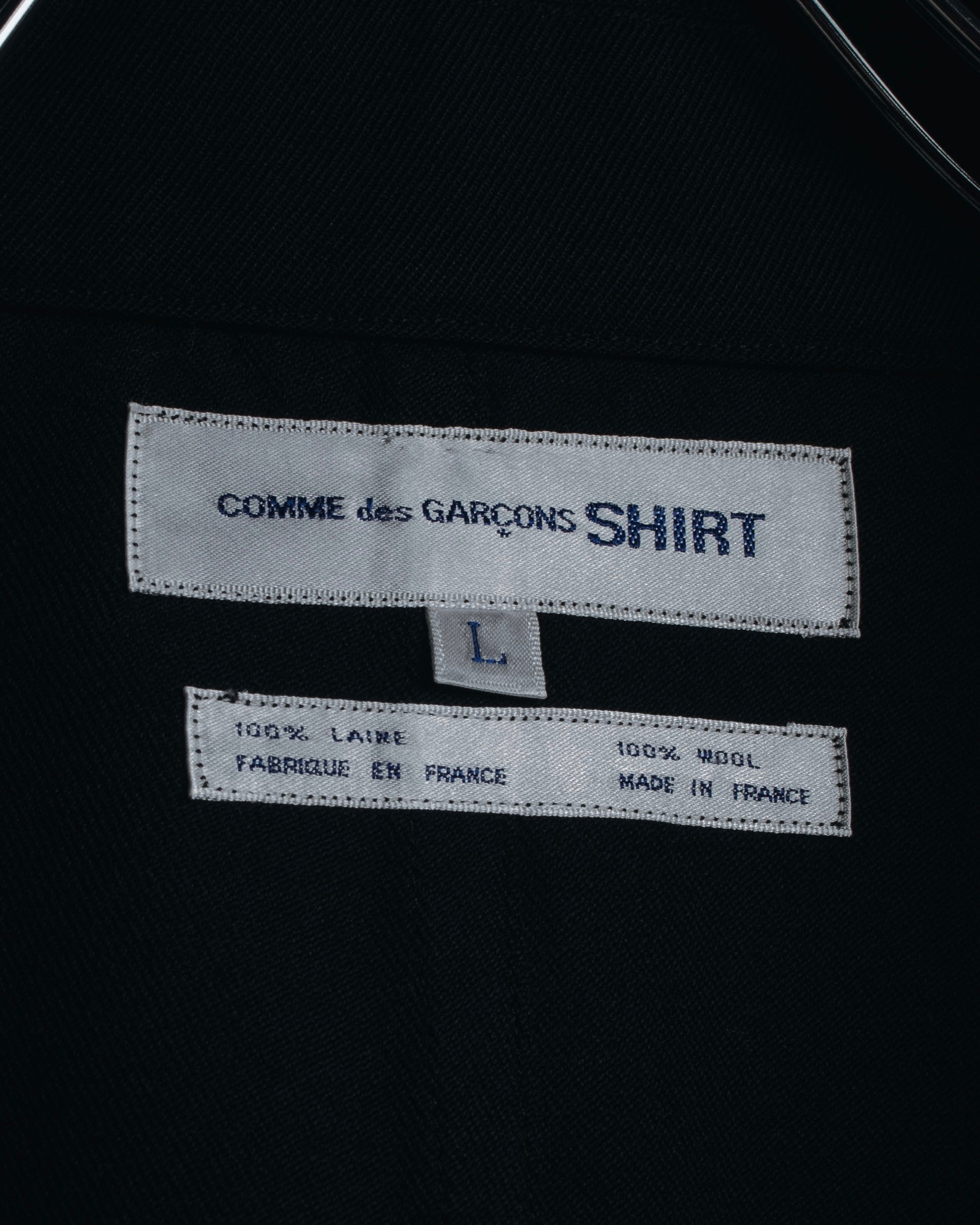 COMME des GARCONS SHIRT (コムデギャルソンシャツ) - ウール シャツ