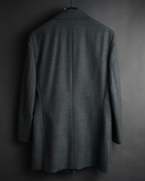 “CELINE” 2010’s Minimal tailored longline jacket
