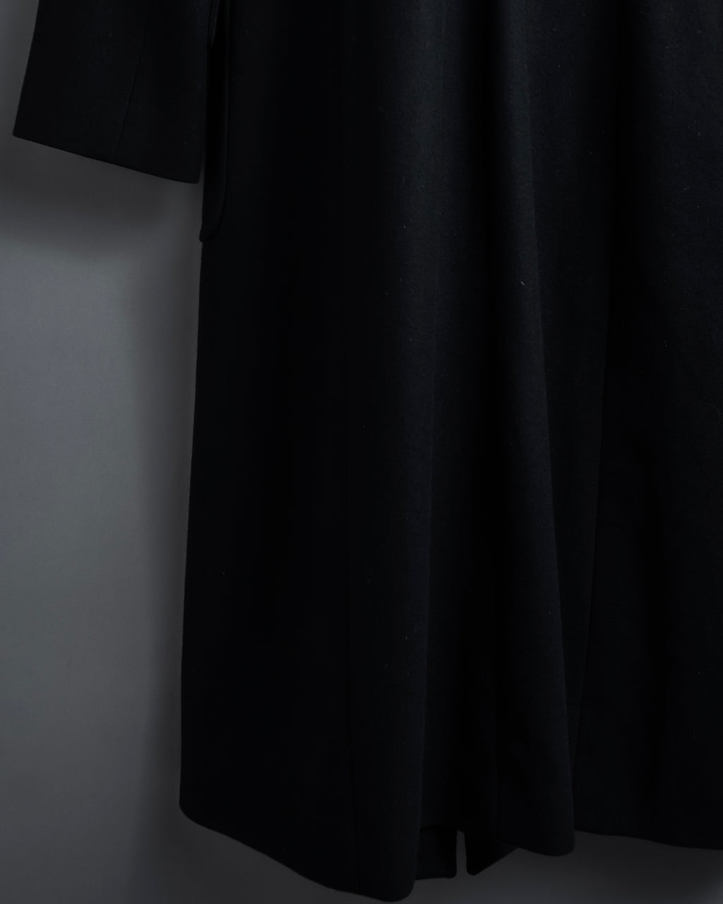 -SPECIAL- "CELINE" 1997-04's Michael Kors period minimal detail long chester coat