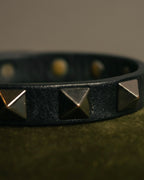 “VALENTINO” 2011-2018 rockstud leather bracelet