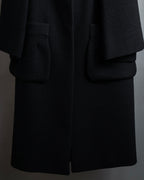 "GUCCI" Tom Ford period round neck flying squirrel long coat