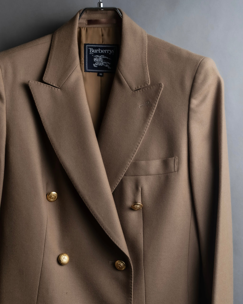 "BURBERRYS" 6 button tailored jacket and tight skirt set up