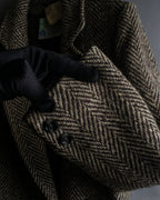 Vintage irish tweed long coat