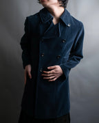"Comme des garçons robe de chambre" Beautiful velour double half coat