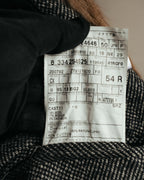 -SPECIAL- "GUCCI" 00's-10's Luxurious beaver fur-collar wool overcoat