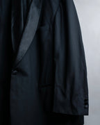 "EDUARD DRESSLER" Shawl collar glossy tuxedo jacket