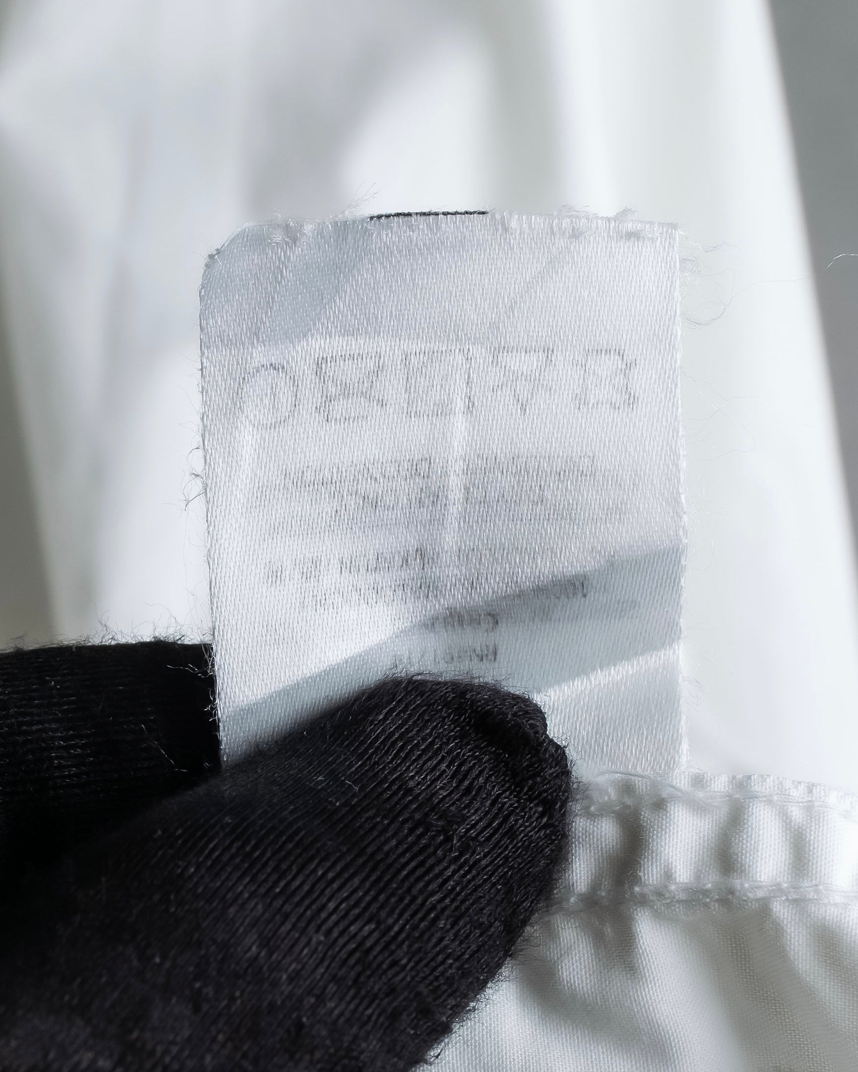 "ARMANI EXCHANGE" Different weave patterns cotton shirt