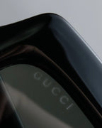 "GUCCI" GG medallion design square frame sunglasses