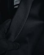 "Yves Saint Laurent" 2008AW Minimal sculpted wool jacket