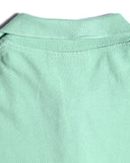 CÉLINE/ Logo Emblem Polo Shirt Mint Green