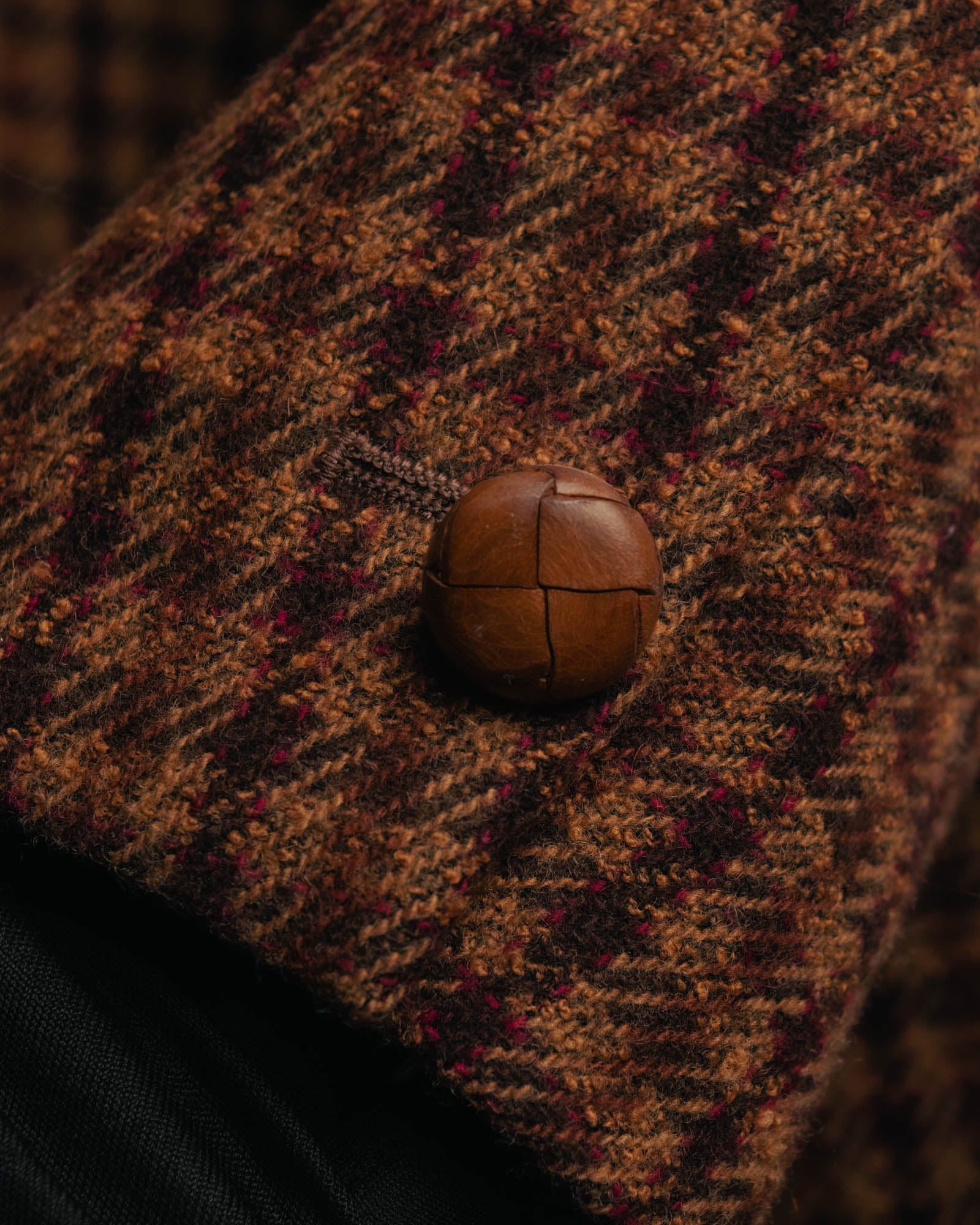 “Christian Dior Monsieur” 80’s-90’s houndstooth wool tailored jacket