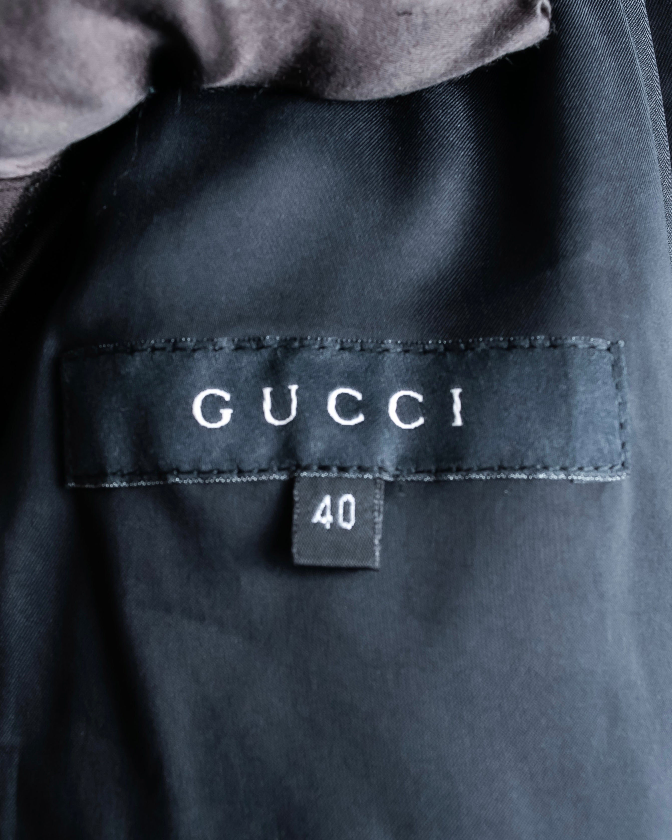 "GUCCI" Multi detail stand collar jacket