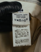 –SPECIAL– “HERMÈS” 90’s silk-lined wool wide trousers
