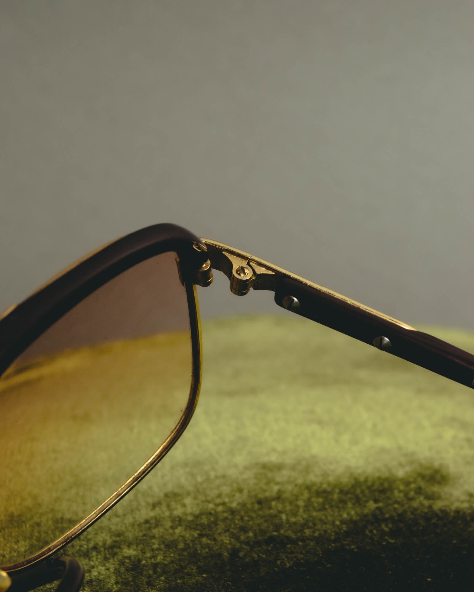 "BALENCIAGA" 80's-90's Oversized aviator sunglasses