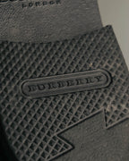 “Burberry London” 00’s-10’s Black leather penny loafers