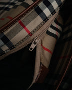 “Burberrys” 80’s-90’s Heritage leather bag
