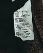 “WEEKEND MaxMara” 2010’s herringbone jersey single-button tailored jacket